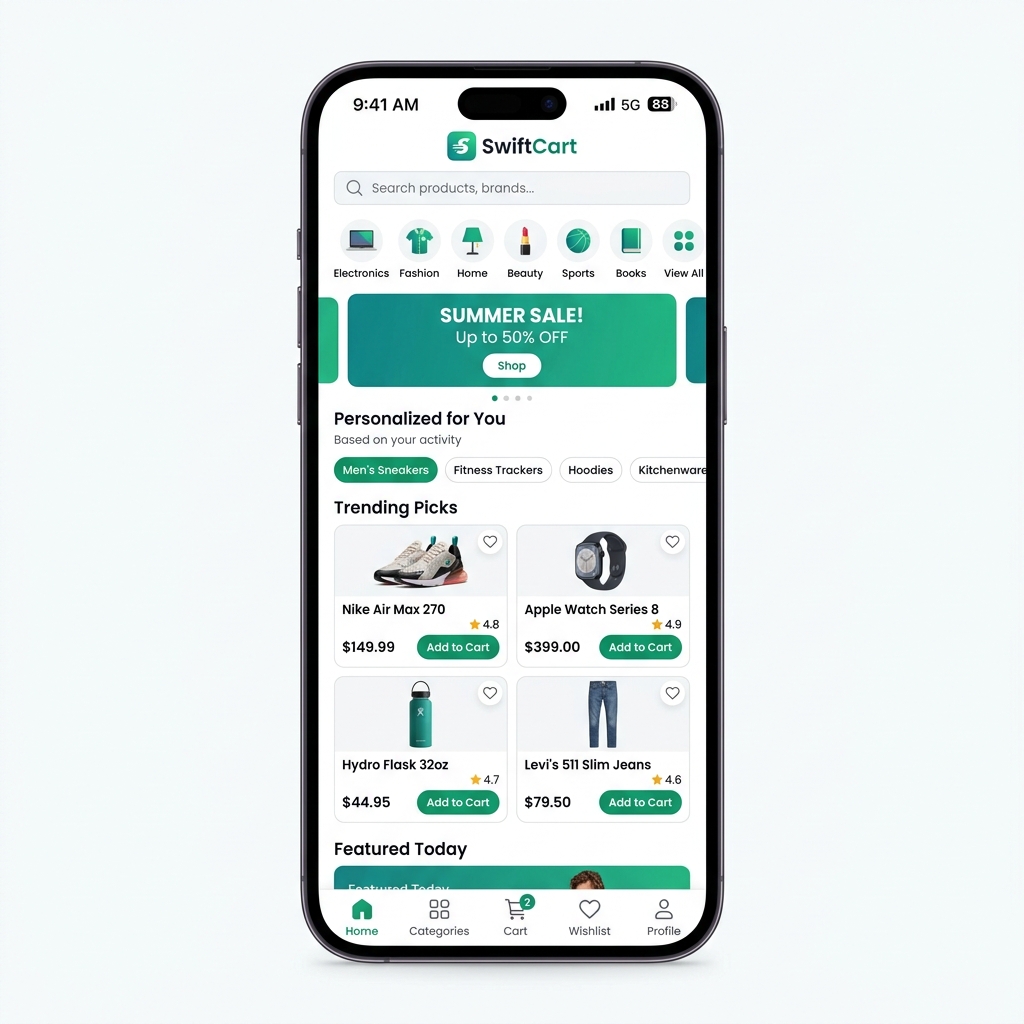 SwiftCart Mobile